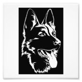 Dog Foto Afdruk (Voorkant)