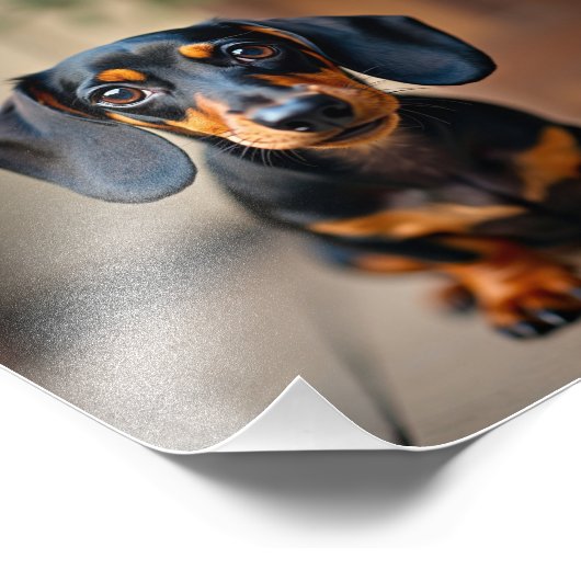 Dog Foto Afdruk (Hoek)