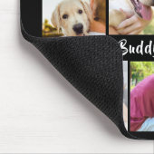 Dog Foto Collage, je had me op WOOF. Muismat (Hoek)