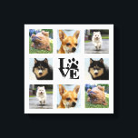 Dog foto college 8 Instagram afbeeldingen Canvas Afdruk<br><div class="desc">Het fotomalplaatje van de hond klaar voor u om uw eigen afbeeldingen aan toe te voegen</div>