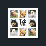 Dog foto college 8 Instagram afbeeldingen Canvas Afdruk<br><div class="desc">Het fotomalplaatje van de hond klaar voor u om uw eigen afbeeldingen aan toe te voegen</div>