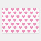 Dog Foto Naam Roze Heart Pet Inpakpapier Vel (Voorkant 2)