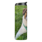Dog Foto Voeg je foto toe Thermosbeker (Gedraaid links)