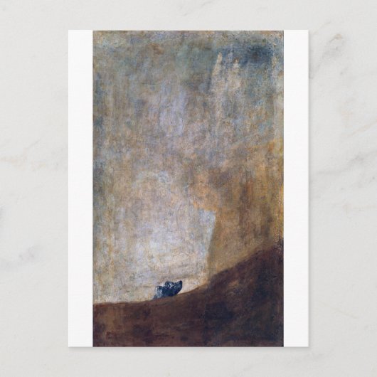 Dog, Francisco Goya Briefkaart (Voorkant)