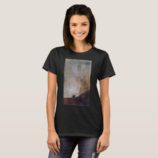Dog, Francisco Goya T-shirt (Voorkant volledig)