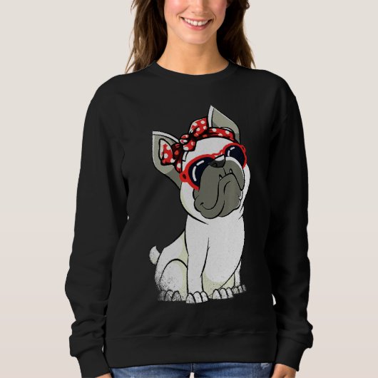 Dog French Bulldog 60 Trui (Voorkant)