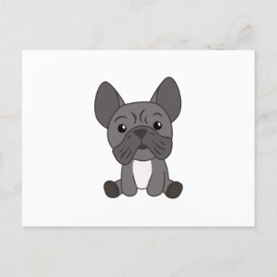 Dog French Bulldog Puppy Cute Dogs for Kids Briefkaart