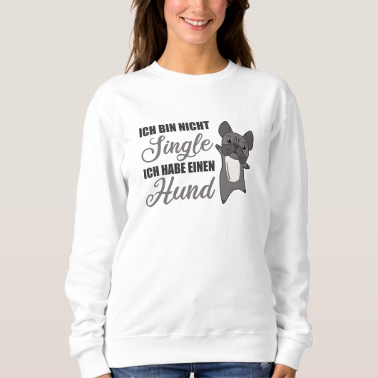 Dog French Bulldog Single Dog Owner Trui (Voorkant)