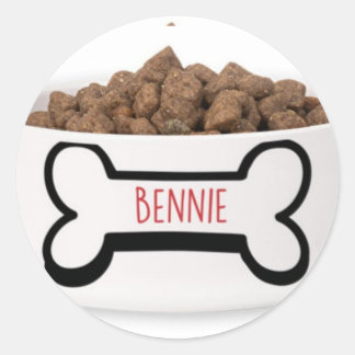 Dog friend ronde sticker