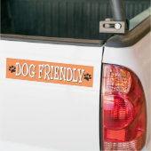 Dog Friendly Bumpersticker (Op Truck)
