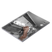 Dog Friendly Saloon Tavern Bar 1900 Foto Notitieboek (Linkerzijde)