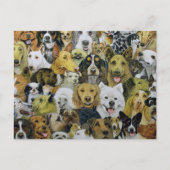 Dog Friends Briefkaart (Voorkant)