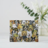 Dog Friends Briefkaart (Staand voorkant)