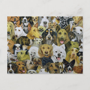 Dog Friends Briefkaart