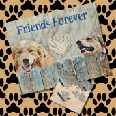Dog Friends for ever Sweet Heart Puzzle Legpuzzel