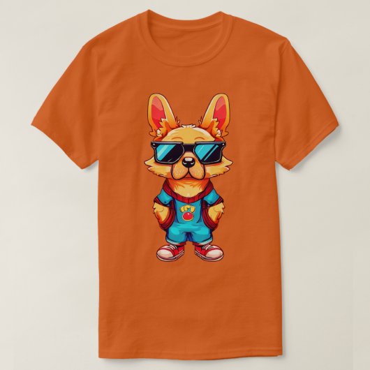 Dog Gamer T-shirt (Design voorkant)
