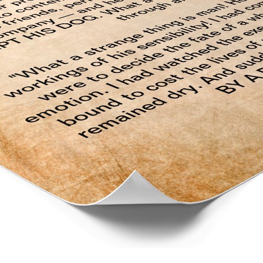 Dog geïnspireerd Napoleon na de slag om Bassano Poster (Hoek)