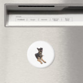 dog - german shepherd magneet (Insitu (Vaatwasser))