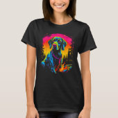 Dog German Shorthaired Pointer Camping T-shirt (Voorkant)