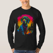 Dog German Shorthaired Pointer Camping T-shirt (Voorkant)