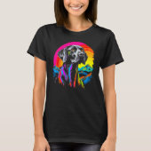 Dog German Shorthaired Pointer Mountain Nature Sun T-shirt (Voorkant)