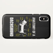 Dog Gift | Anatomie van Dachshund Case-Mate iPhone Case (Achterkant (horizontaal))