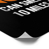 Dog Gift | anatomie van een whippet-hond voor een  Poster (Hoek)