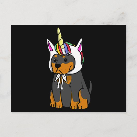Dog Gift | Baby rottweiler Briefkaart (Voorkant)