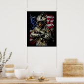 Dog Gift | Baby rottweiler Poster (Keuken)