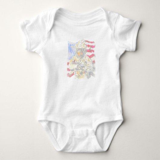Dog Gift | Baby rottweiler Romper (Voorkant)