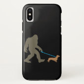 Dog Gift | Bigfoot Walking Dachshund Case-Mate iPhone Case (Achterkant)