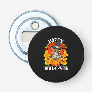Dog Gift Bulldog Halloween Gift voor Hondenliefh Button Flesopener
