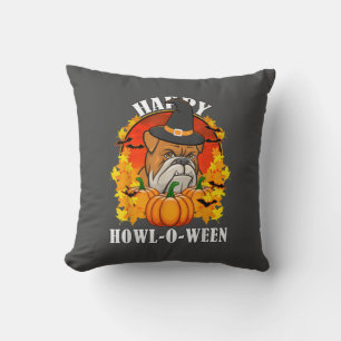 Dog Gift Bulldog Halloween Gift voor Hondenliefh Kussen