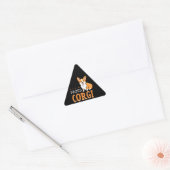 Dog Gift | Corgi auntie grappig Sticker (Envelop)