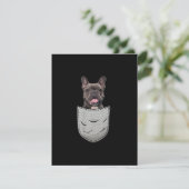 Dog Gift | Cute French Bulldog Hondenliefhebbers Bedankkaart (Staand voorkant)