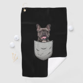 Dog Gift | Cute French Bulldog Hondenliefhebbers Golfhanddoek (Insitu)