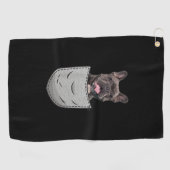Dog Gift | Cute French Bulldog Hondenliefhebbers Golfhanddoek (Horizontaal)