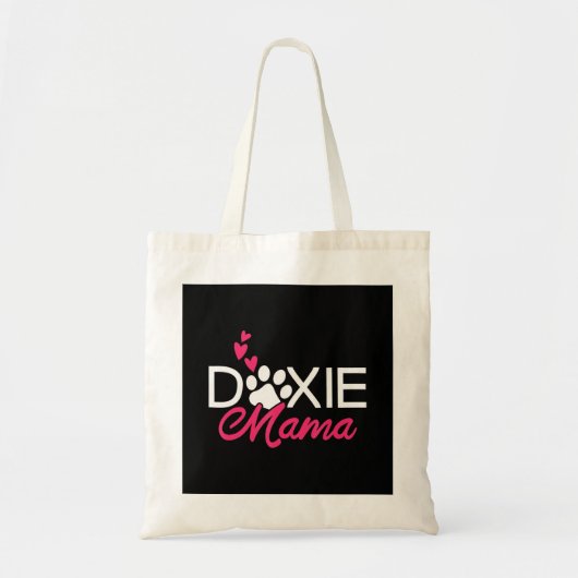 Dog Gift | Dachshund Doxie Dog Mama Tote Bag (Voorkant)