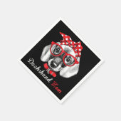 Dog Gift | Dachshund Mam Lovely Servet (Hoek)