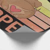 Dog Gift |  Dachshund-raad waar gepoold Cadeaupapier (Hoek)