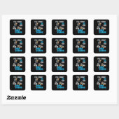 Dog Gift | Do Need All These Dachshunds Vierkante Sticker (Vel)