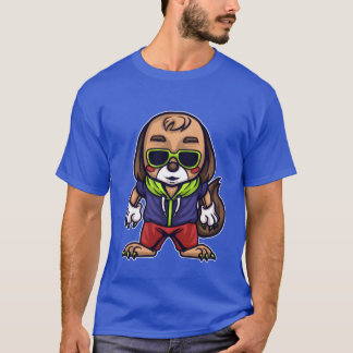 Dog Gift Dog Doggy Puppy Mutt Boy vriend retro T-shirt