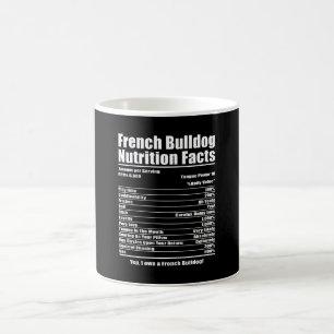 Dog Gift   Fact van de Franse Bulldog Nutrition Koffiemok