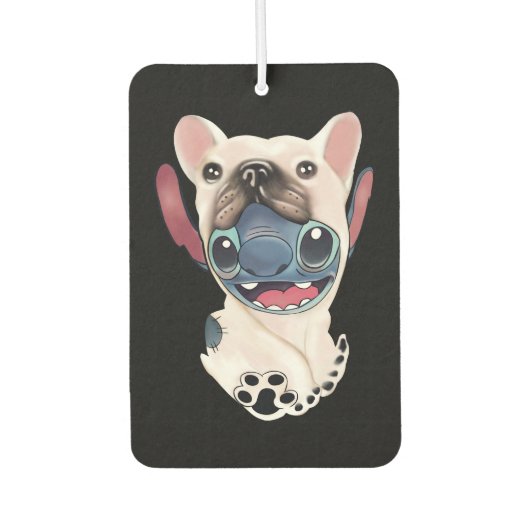 Dog Gift | Franse Bulldog Funny Luchtverfrisser (Voorkant)