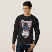 Dog Gift | Franse Bulldog Funny Trui (Voorkant volledig)