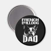 Dog Gift | Franse Bulldog Pap Magneet (Voorkant / Achterkant)