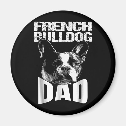 Dog Gift | Franse Bulldog Pap Magneet (Voorkant)