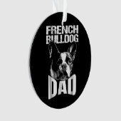 Dog Gift | Franse Bulldog Pap Ornament (voorkant)