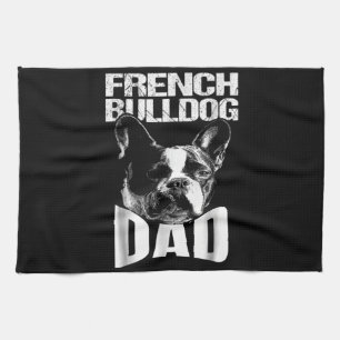 Dog Gift Franse Bulldog Pap Theedoek