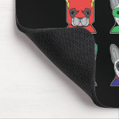 Dog Gift | Franse Design Bulldog Super Hero Muismat (Hoek)